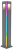 Наземный высокий светильник Kink Light Крисми 09210-F(220V),16(RGB)