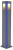 Наземный высокий светильник Kink Light Крисми 09210-F(220V),16(05)